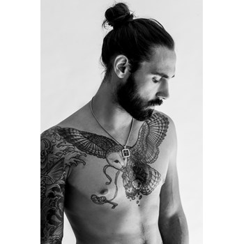 Collier Jin en PVD