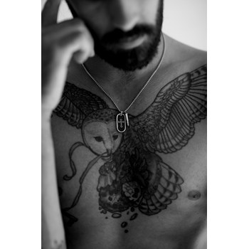 Collier Jin en Acier 316L