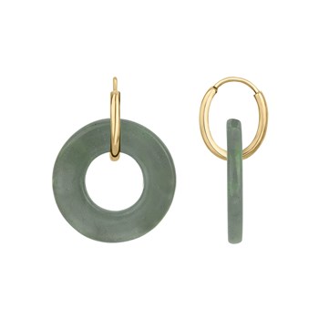 Boucles d'oreilles pendantes Jasmine en Acier