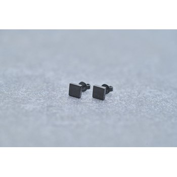 Boucles d'oreilles clous Diogu en Acier 316L