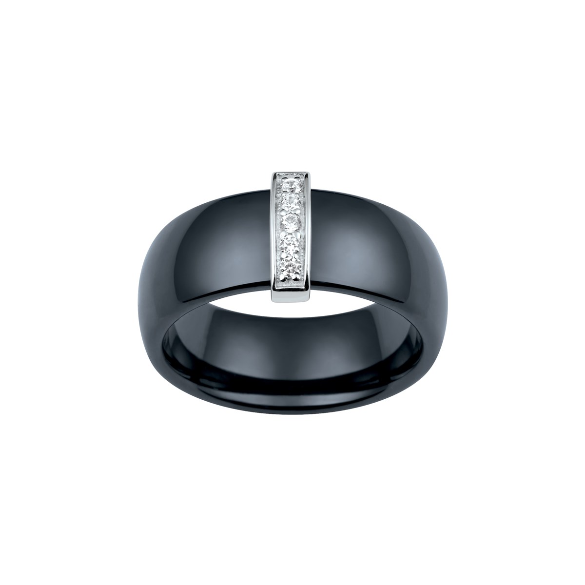 Bague Camila en Argent avec oxyde de zirconium blanc