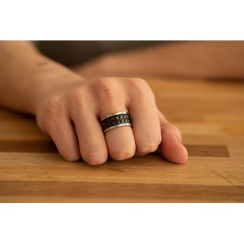 Bague Finn en PVD