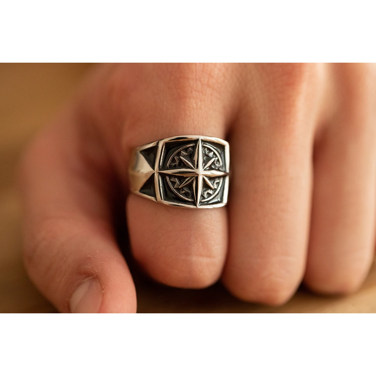 Bague Curtis en Acier 316L - vue 2