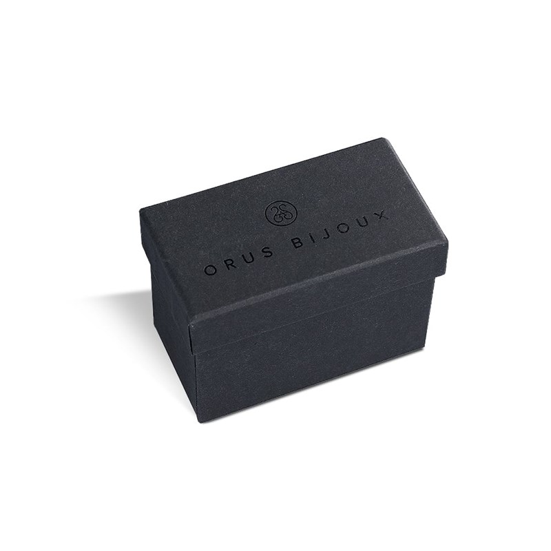 Bague Matit Argent Doré Pierre Onyx Noir - vue 3