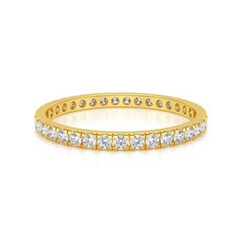 Alliance Or 750 Jaune Diamants 1.40grs