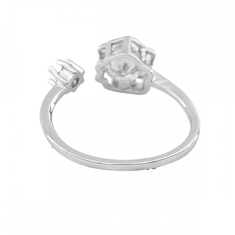 Bague Femme Ajustable ROSANA Strass - vue 2