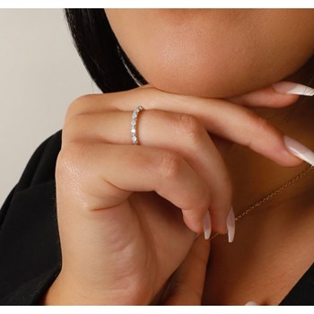 Bague 'Fanny' Or jaune et Diamant