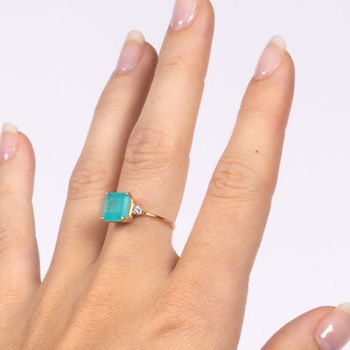 Bague 'Tempête' Or jaune