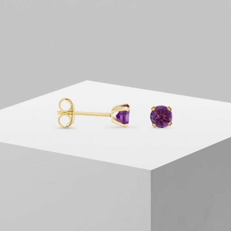 Boucles d'oreilles 'Efflorescence' Or jaune - vue 3
