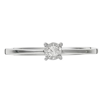 Bague 'A moi pour toujours' Or blanc et Diamants