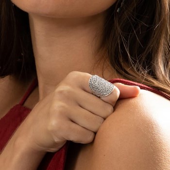 Bague 'Pacha' Argent Massif 925/1000