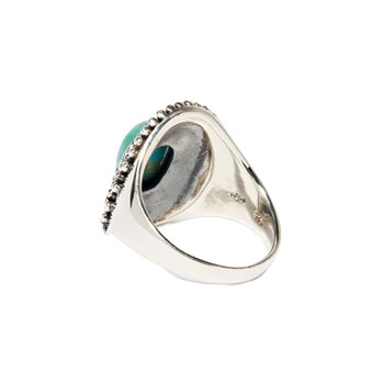 Bague 'Espadaña' Turquoise 0,29ct et Argent Massif 925/1000