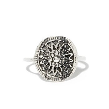 Ring 'Camelia' Sterling Silver 925/1000