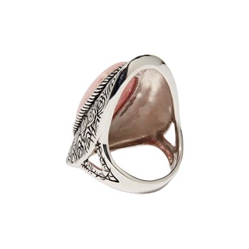 Bague 'Cupey' Rhodochrosite 11,70ct et Argent Massif 925/1000