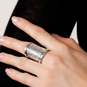 Bague 'Muérdago' Argent Massif 925/1000