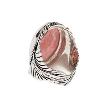 Bague 'Rosa' Rhodochrosite 14,40ct et Argent Massif 925/1000