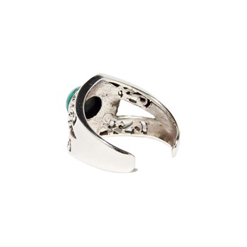 Bague 'Cosmo' Turquoise 0,18ct et Argent Massif 925/1000