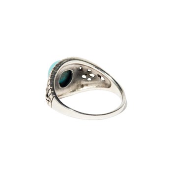 Bague 'Fresia' Turquoise 0,22ct et Argent Massif 925/1000
