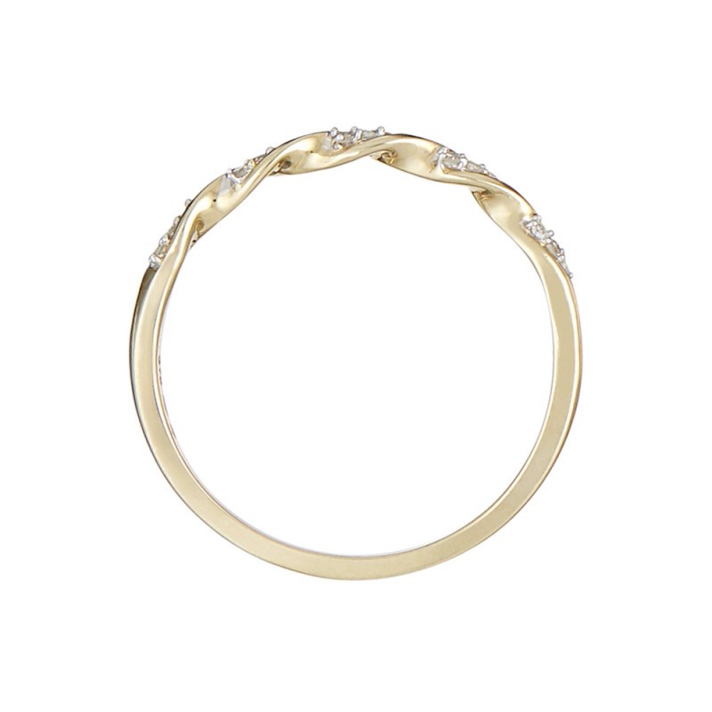 Bague 'Câline' Or jaune et Diamant - vue 3