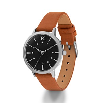Montre analogique bracelet cuir LISE
