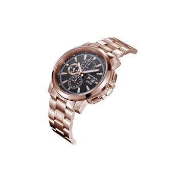 Montre chronographe bracelet acier inoxydable CONTENDER