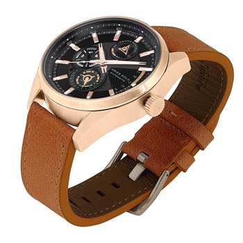 Montre automatique bracelet cuir véritable ROADSTER