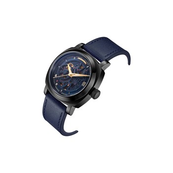 Montre automatique bracelet cuir véritable VANGUARD