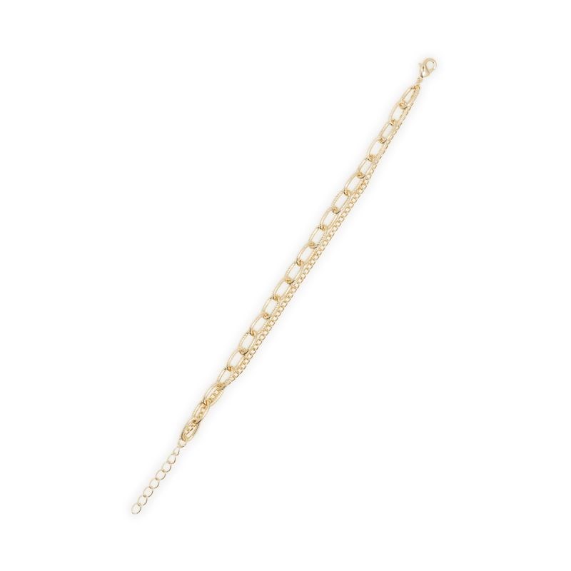 Bracelet double rang ajustable Danaé