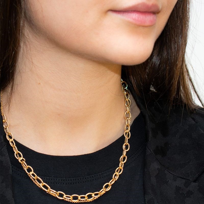 Collier double rang Louisa - vue 2