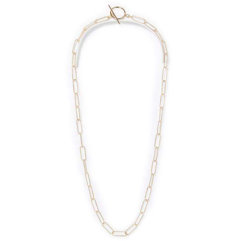 Talis T-shaped clasp necklace