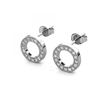 Earrings Ophir - Silver and Crystal