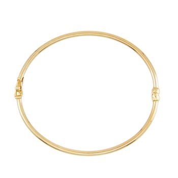 Bracelet Or 18 Carats 750/000 Jaune - Jonc Femme
