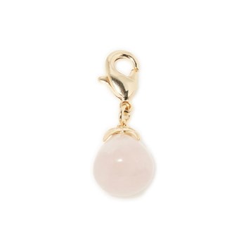 Charm's Agata Rose Quartz