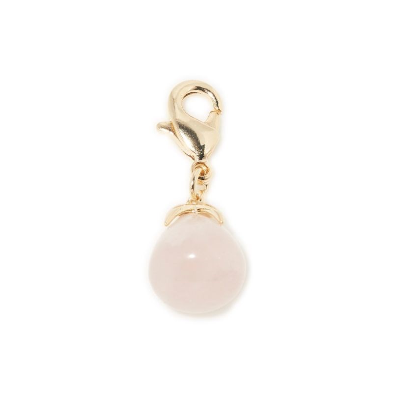 Charm's Agata Rose Quartz