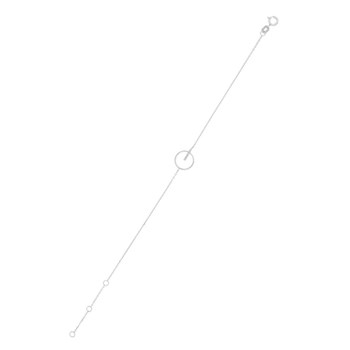 Bracelet 'Salutaire' Or blanc et Diamant