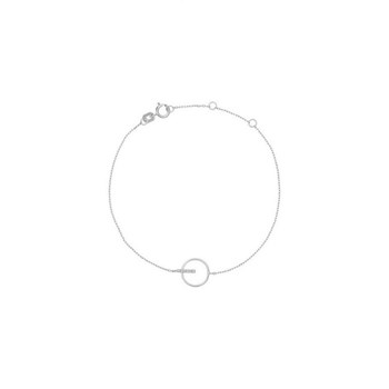 Bracelet 'Salutaire' Or blanc et Diamant