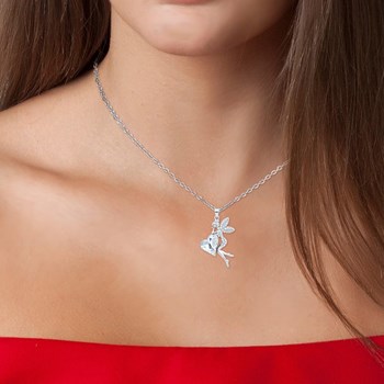 Collier fée SC Crystal orné de cristaux scintillants