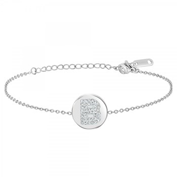 Alfabet armband letter B SC Crystal