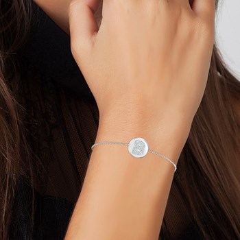Alfabet armband letter B SC Crystal