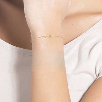 Jolie - Bericht armband