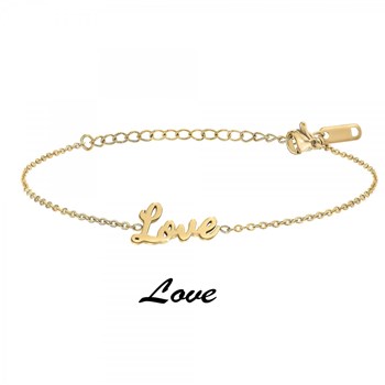 Liefde - Boodschap armband