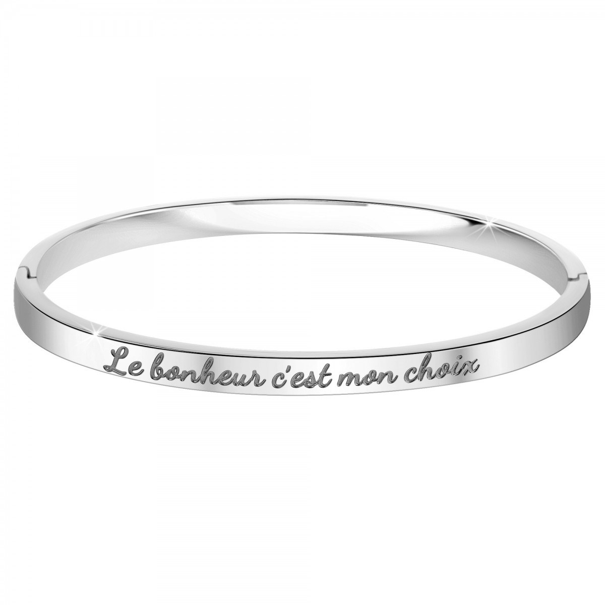 Le bonheur c'est mon choix - Bracelet SC Crystal