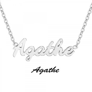 Agathe - Voornaam ketting