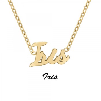 Iris - Voornaam ketting