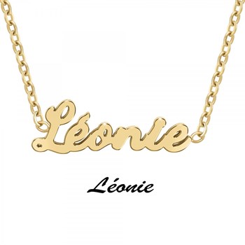 Léonie - Collier prénom