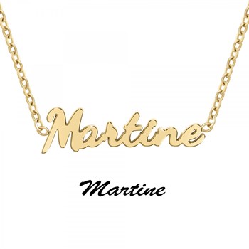 Martine - Voornaam ketting