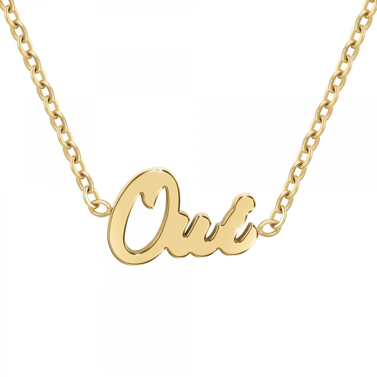 Oui - Collier à message