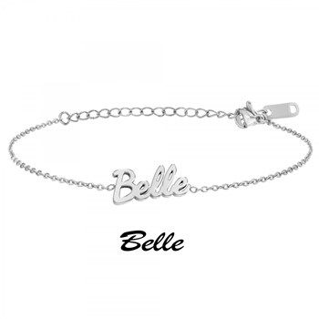 Belle - Boodschappenarmband