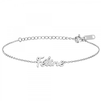 Féline - Message bracelet