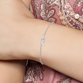 Inès - First name bracelet